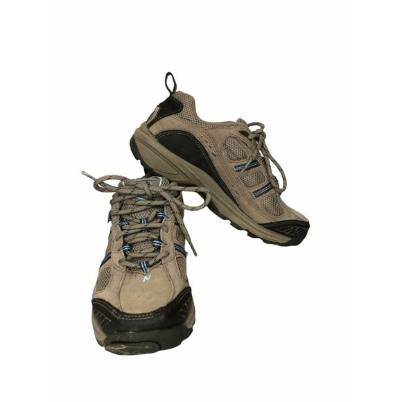 New Balance Shoes - New Balance WW646BR Hiking Shoes Water Resistant Brown Suede Womens 8.5 Sneakers